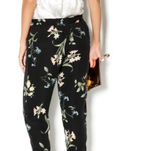 Joie Floral Silk Pant - Size M